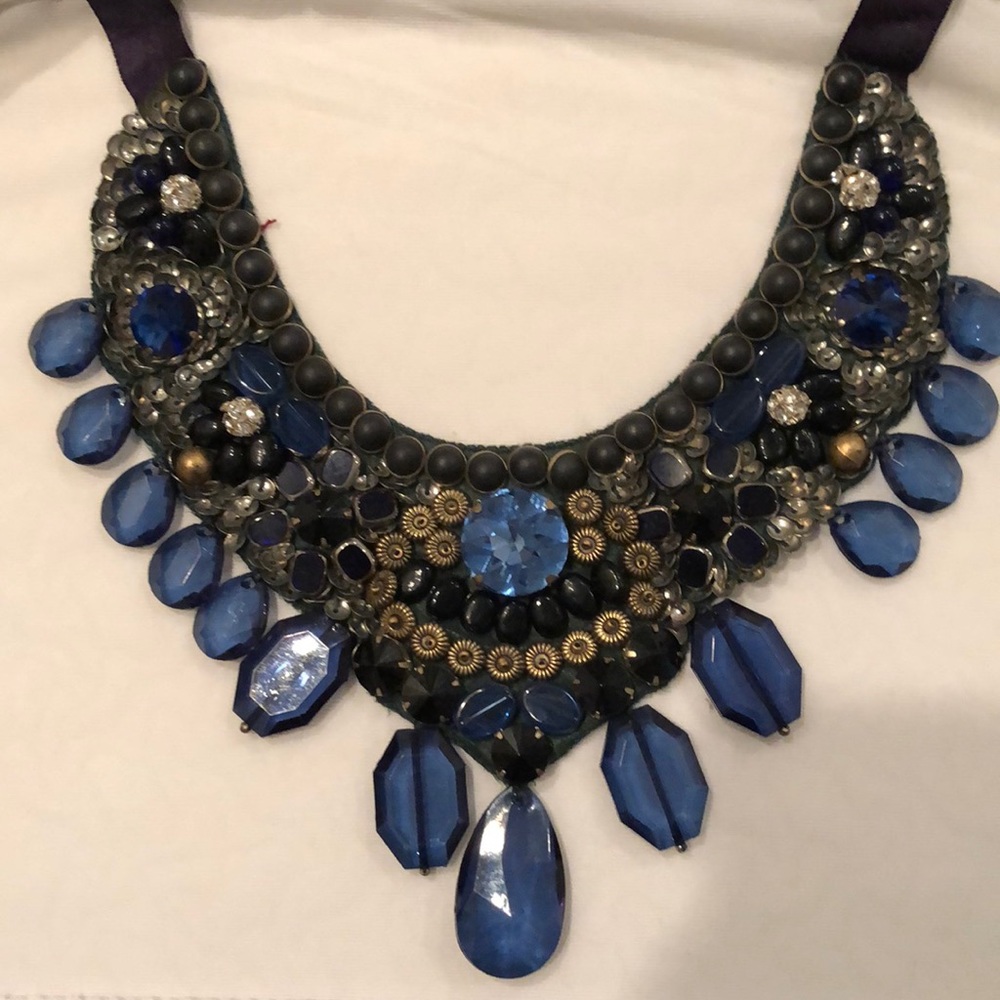 COPY - Roberta freeman embellished necklace